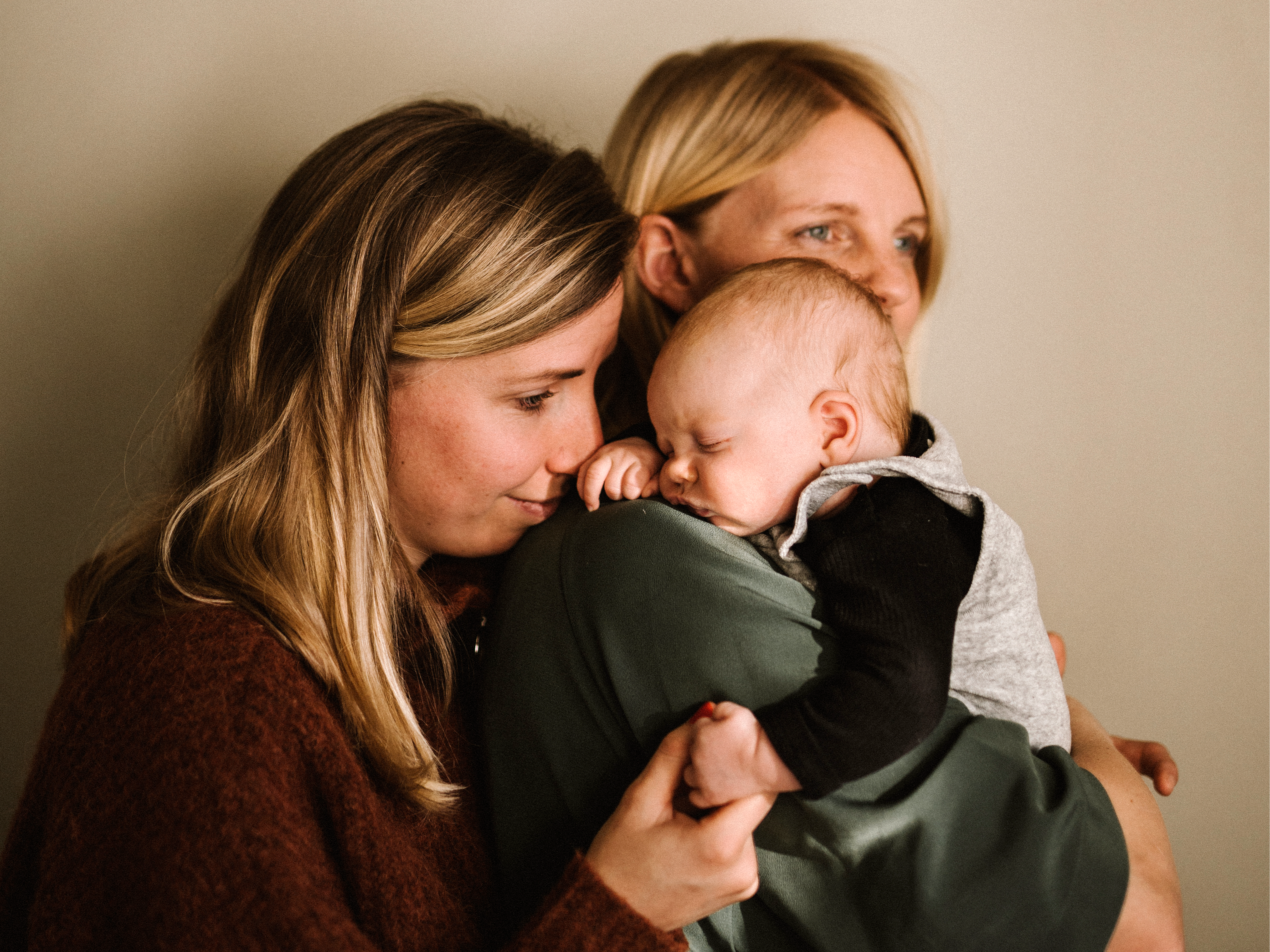 Two moms and a baby
