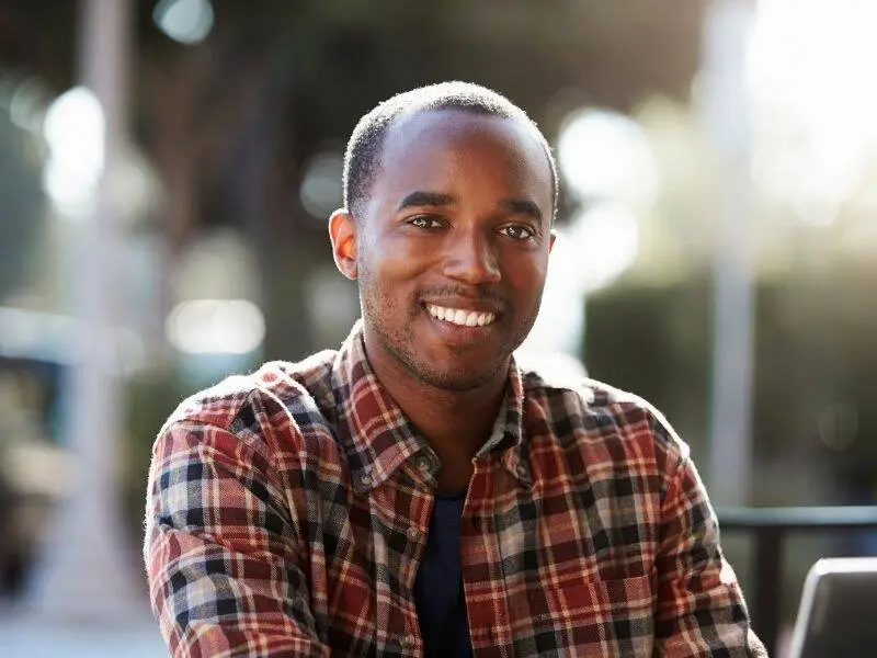 Man outdoors representing male fertility and reproductive health